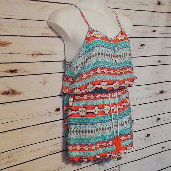 Between Me & You - Multicolor Romper - Picture 3 of 12
